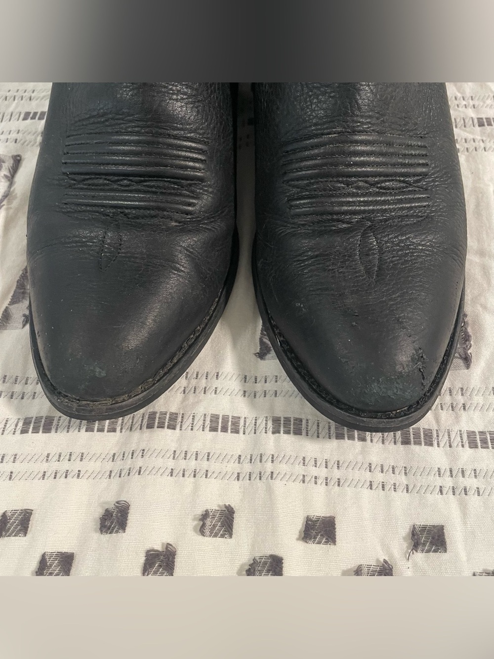 Ariat Black Women's Embroidered Cowboy Boots - Picture 4 of 5